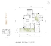 云境天澄H户型偶数层-约130㎡