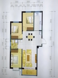 静宁县麒瑞苑商住楼3室2厅1厨1卫建面119.33㎡