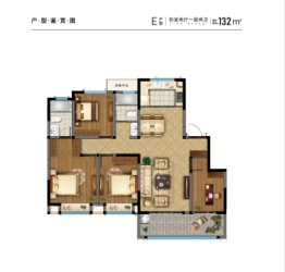 城改·移湖观邸4室2厅1厨2卫建面132.00㎡