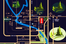 隆昇花园交通图