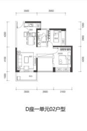 翠园华府3室2厅1厨1卫建面89.00㎡