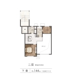 木汐海岸下叠144平米户型