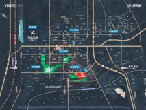 新区万科城项目交通图