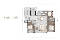 E1户型143㎡