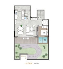 中铁·佰和佰樂3室2厅1厨4卫建面145.00㎡