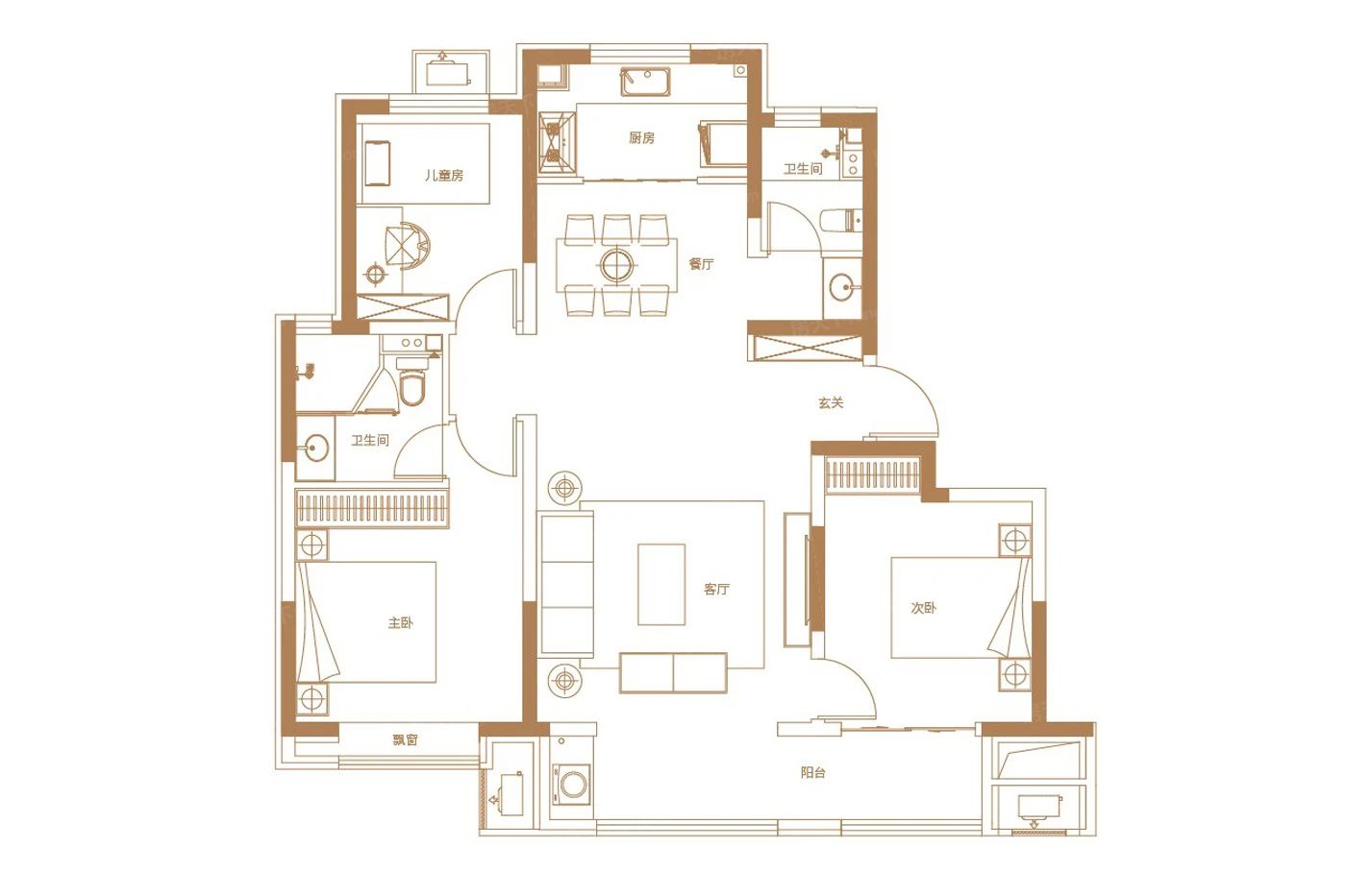 户型图2/2