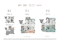 建面约143平米下叠