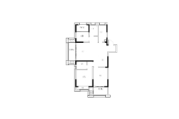 爱家尚城3室2厅1厨2卫建面113.00㎡