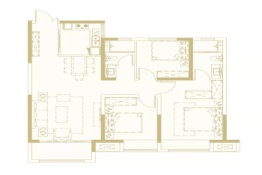 立拓·华府3室2厅1厨2卫建面136.00㎡