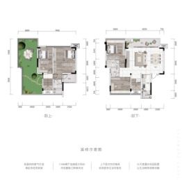 览江·梧桐郡4室2厅1厨2卫建面128.00㎡