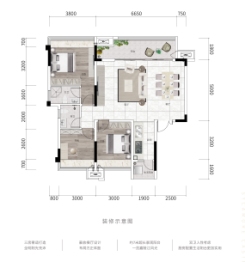 览江·梧桐郡3室2厅1厨2卫建面111.00㎡