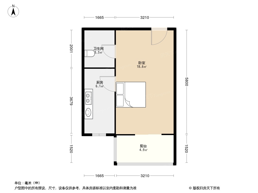 户型图1/2