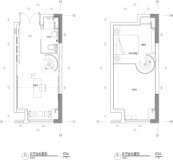 盘龙正荣府建面约40平公寓户型