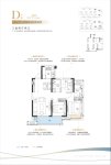 建面约95平米D户型