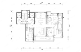 万科·溯源4室2厅2卫建面180.00㎡