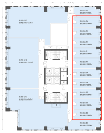 佳兆业·壹都汇大厦1室建面38.00㎡