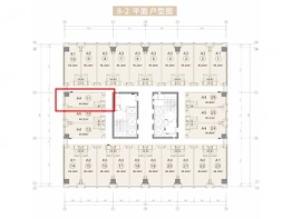 绿地株洲城际空间站建面44.80㎡