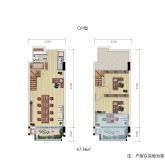 东菱湖景1号C户型