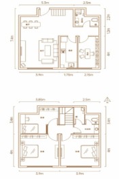 高新6號4室2厅1厨2卫建面130.66㎡