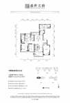 盛世天禧4#楼2单元02号房 三室两厅两卫+三阳台 建面约152.98㎡