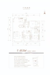 南宫汇3室2厅1厨2卫建面125.35㎡