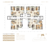 3-31层标准层户型图