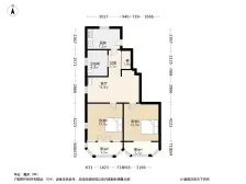 新出2房2厅,1梯2户,双南双阳台,近双地铁,公园,出行方便