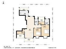 一线湖景 无遮挡 四房 顶楼3.6米层高,毛坯房