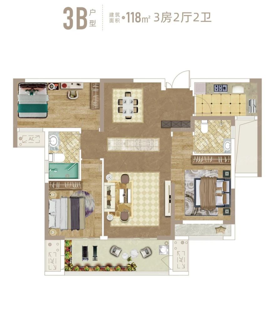 户型图3/3