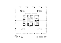 利通金融中心建面361.00㎡