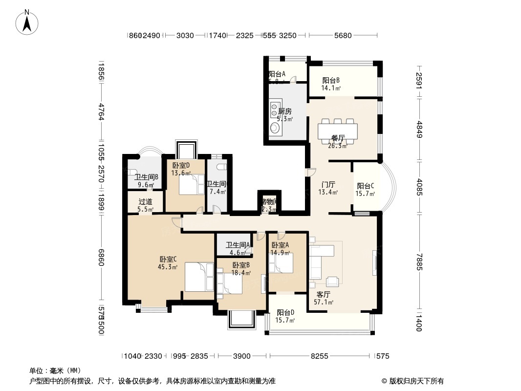 户型图0/1