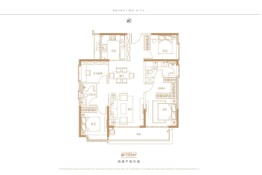 升龙·学府上城4室2厅1厨2卫建面132.00㎡