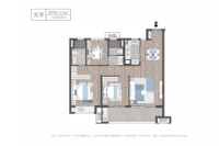 光霁111㎡户型图