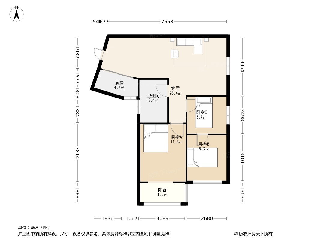 户型图0/1