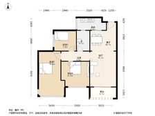 【真实房源】方直珑湖湾 毛坯3房2厅 南向 高层