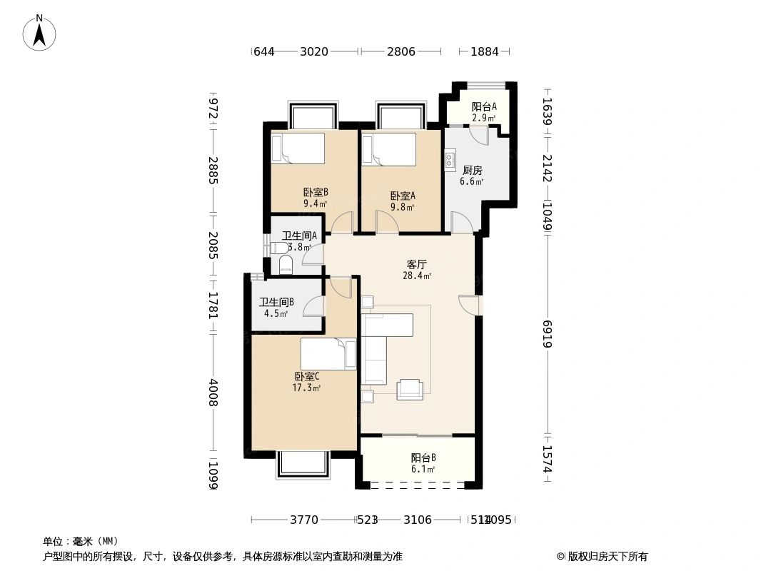 户型图2/2