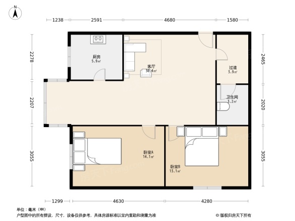 新村河边街13号院