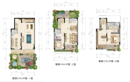 云溪漫谷3室3厅1厨3卫建面173.00㎡