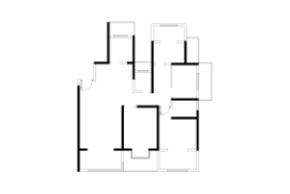 江城壹品4室2厅1厨2卫建面141.00㎡