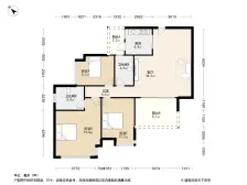 南岸 学府大道69号小区 3室2厅