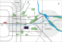 樾长安区域交通图