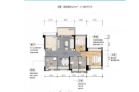 建面81平户型