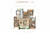 洋房户型2建面147平