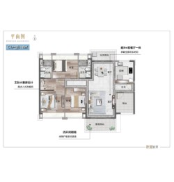 中国铁建·领秀公馆·尚城3室2厅1厨2卫建面118.00㎡