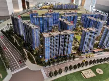 大竹林轻轨站旁精装玻璃幕墙大平层