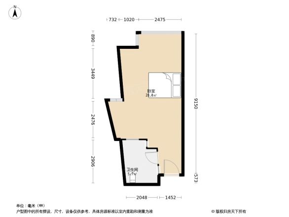 雅戈尔未来城二期户型图