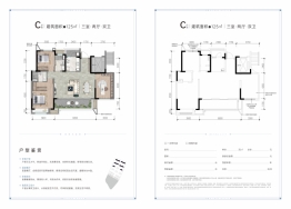 双流西TOD·四海云锦3室2厅1厨2卫建面125.00㎡