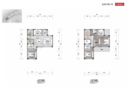 清溪云山4室2厅1厨4卫建面180.00㎡