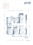 一期125㎡户型