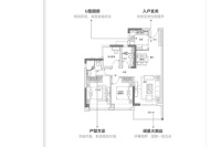 8栋建面94平01、02户型